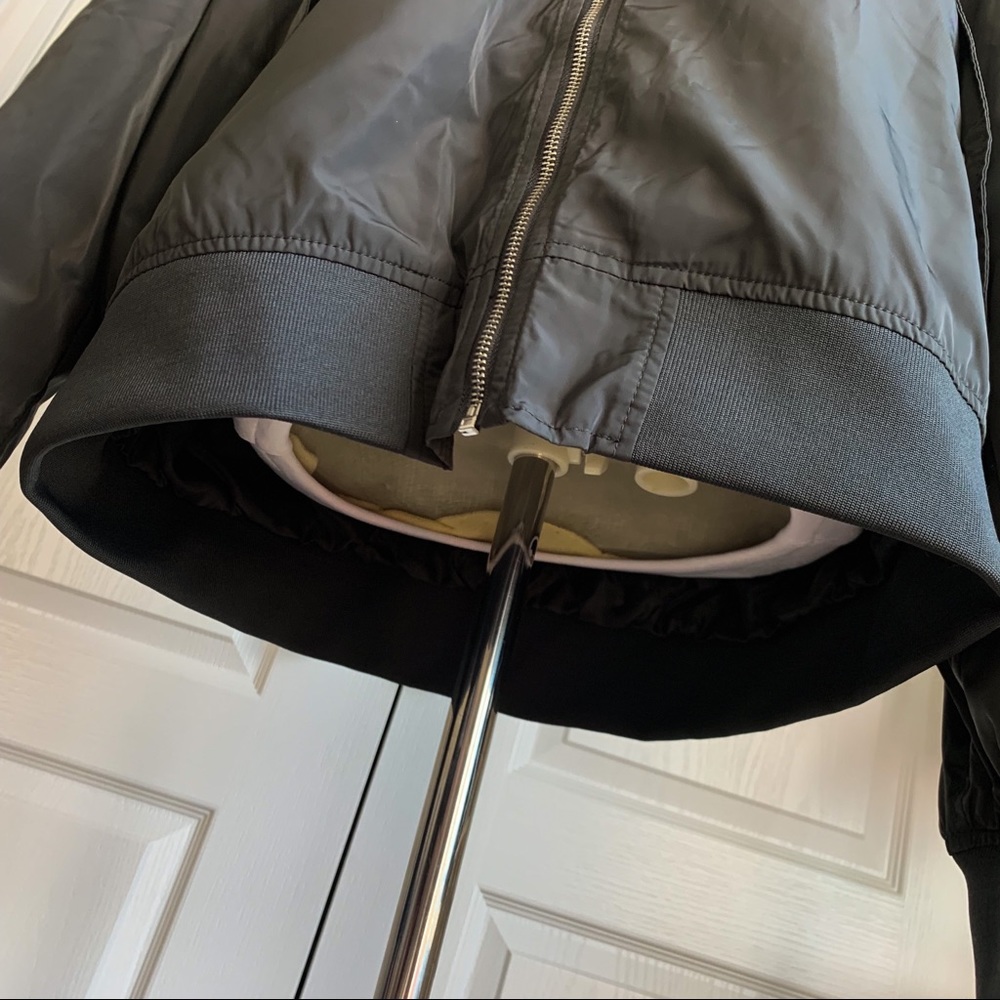 Men’s Goodfellow Matte Bomber Jacket In Gray - Picture 4 of 8